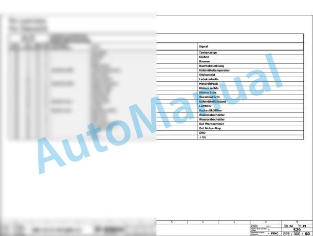 Bomag BW 212 D-40 BR Single Drum Vibratory Rollers Electric, Hydraulic Schematics Diagram 961582331002 - 961582331003-3