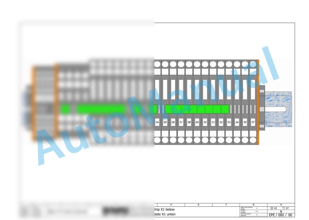 Bomag BW 212 D-40 Single Drum Vibratory Rollers Electric, Hydraulic Schematics Diagram 101583481001 - 101583481963-2