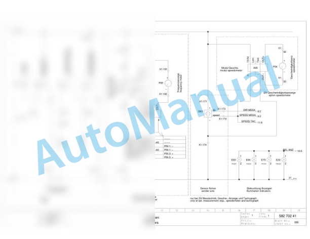 Bomag BW 212 D-40 Single Drum Vibratory Rollers Electric, Hydraulic Schematics Diagram 101583481001 - 101583481963-3