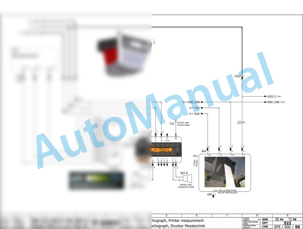 Bomag BW 213 BVC-5 Single Drum Vibratory Rollers Electric, Hydraulic Schematics Diagram 101586201001 - 101586209999-2