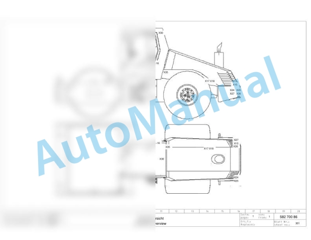 Bomag BW 213 DH-3 Single Drum Vibratory Rollers Electric, Hydraulic Schematics Diagram 101580381040 - 101580381058-2