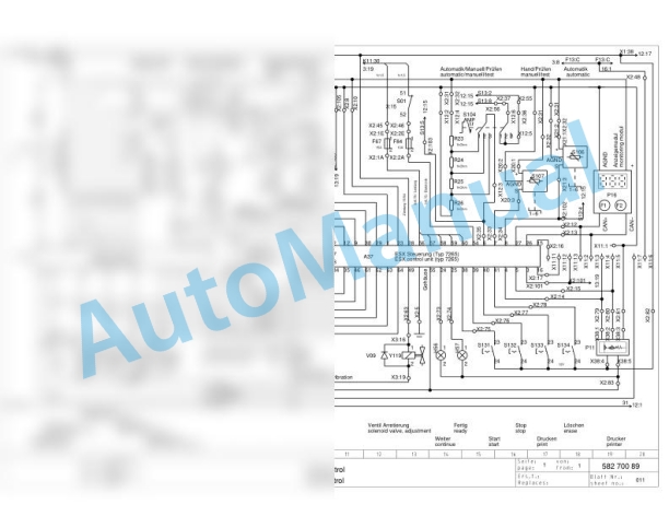 Bomag BW 213 DH-3 Single Drum Vibratory Rollers Electric, Hydraulic Schematics Diagram 101580381040 - 101580381058-3