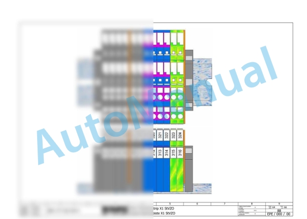 Bomag BW 213 DH-4 BVC Single Drum Vibratory Rollers Electric, Hydraulic Schematics Diagram 101583061002 - 101583061105-2