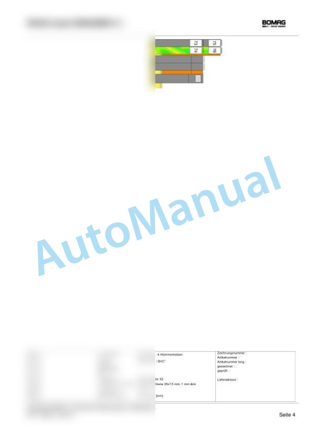 Bomag BW 213 DH-4 BVC Single Drum Vibratory Rollers Electric, Hydraulic Schematics Diagram 101583061002 - 101583061105-3
