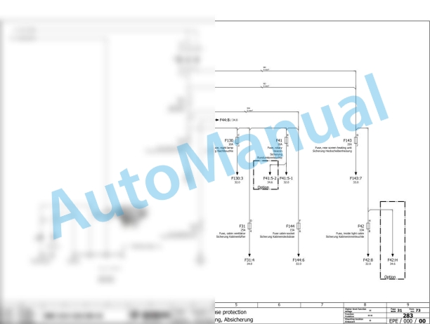 Bomag BW 213 DH-4i BVC - Platten Single Drum Vibratory Rollers Electric, Hydraulic Schematics Diagram 101585291001 - 101585291017-2