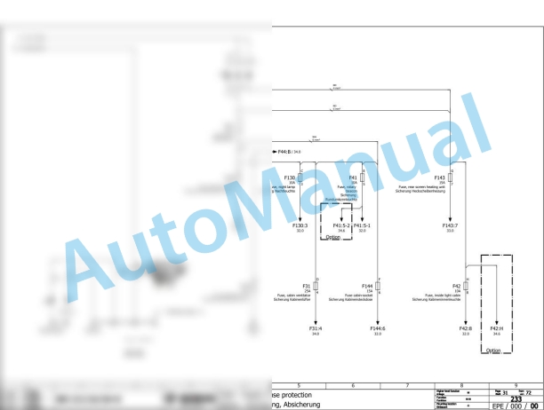 Bomag BW 213 DH-4i BVC Single Drum Vibratory Rollers Electric, Hydraulic Schematics Diagram 101585071001 - 101585071004-2