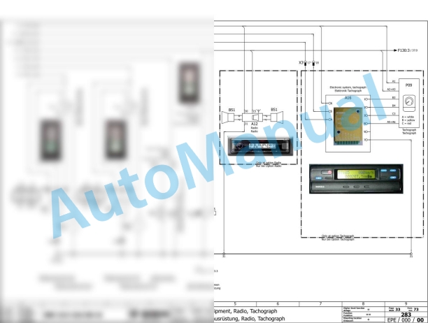 Bomag BW 213 DH-4i Single Drum Vibratory Rollers Electric, Hydraulic Schematics Diagram 101585261001 - 101585261159-2