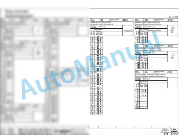 Bomag BW 213 DH-5 TIER 3 Single Drum Vibratory Rollers Electric, Hydraulic Schematics Diagram 101586721001 - 101586729999-3
