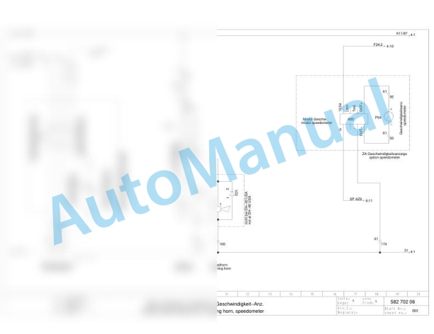 Bomag BW 213 PDH-40 Single Drum Vibratory Rollers Electric Schematics Diagram 901582571002 - 901582579999-2