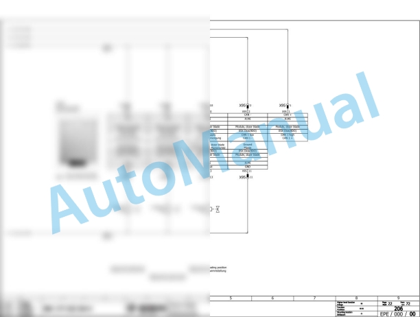 Bomag BW 214 DH-4 Single Drum Vibratory Rollers Electric, Hydraulic Schematics Diagram 101583191024 - 101583199999-3