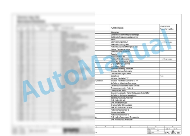 Bomag BW 216 D-4 Single Drum Vibratory Rollers Electric, Hydraulic Schematics Diagram 101584131001 - 101584131170-2