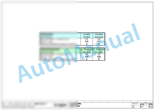 Bomag BW 216 D-5 TIER 3 Single Drum Vibratory Rollers Electric, Hydraulic Schematics Diagram 101586751001 - 101586759999-2