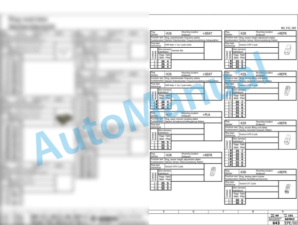Bomag BW 216 D-5 TIER 3 Single Drum Vibratory Rollers Electric, Hydraulic Schematics Diagram 101586751001 - 101586759999-3