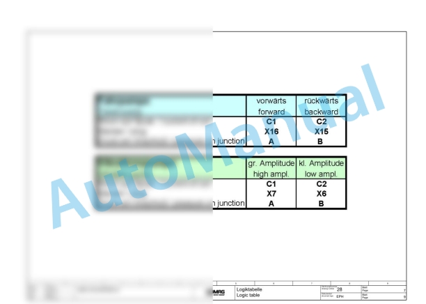 Bomag BW 216 DH-4i Single Drum Vibratory Rollers Hydraulic Schematics Diagram 101585371001 - 101585371028-3
