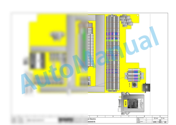 Bomag BW 216 PD-4 Single Drum Vibratory Rollers Electric, Hydraulic Schematics Diagram 101583241001 - 101583241065-2