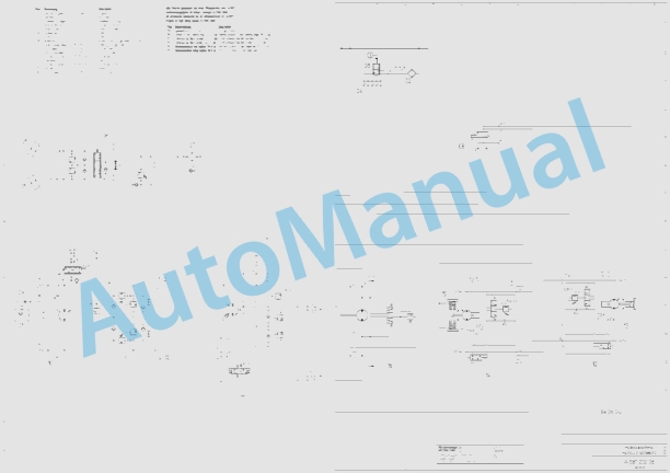 Bomag BW 216 PD-4 Single Drum Vibratory Rollers Hydraulic Schematics Diagram 101583401001 - 101583409999