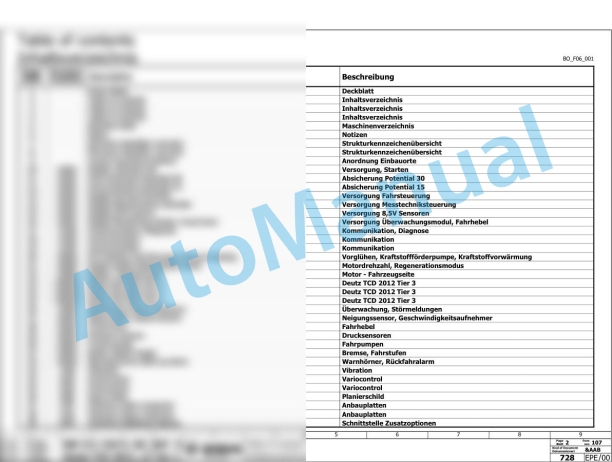 Bomag BW 216 PD-5 TIER 3 Single Drum Vibratory Rollers Electric, Hydraulic Schematics Diagram 101586761001 - 101586769999-3