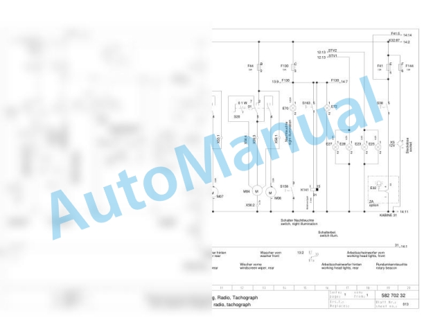 Bomag BW 216 PDH-4 Single Drum Vibratory Rollers Electric, Hydraulic Schematics Diagram 101582651001 - 101582651008-3