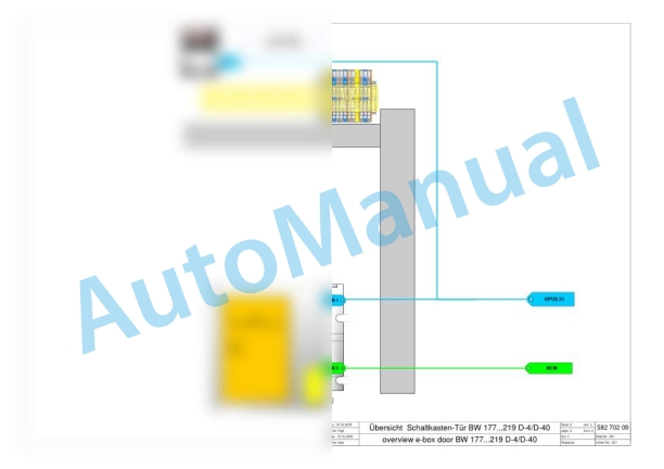 Bomag BW 219 D-4 Single Drum Vibratory Rollers Electric, Hydraulic Schematics Diagram 861582758022 - 861582758549-3