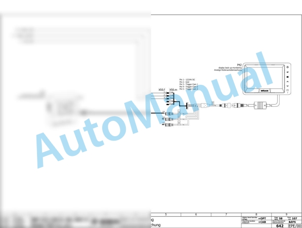 Bomag BW 219 D-5 Single Drum Vibratory Rollers Electric Schematics Diagram 101586951001 - 101586959999-2