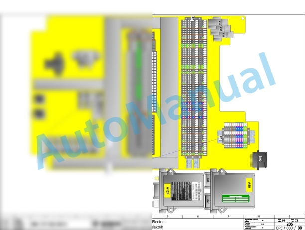 Bomag BW 219 DH-4 Single Drum Vibratory Rollers Electric, Hydraulic Schematics Diagram 101582771001 - 101582771645-3