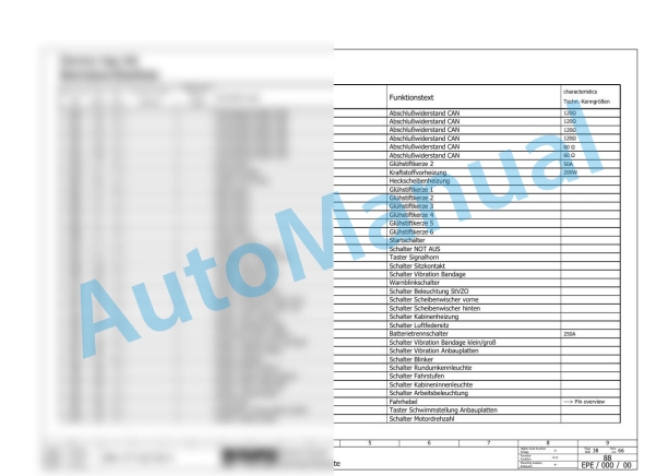 Bomag BW 219 DH-4 Single Drum Vibratory Rollers Electric, Hydraulic Schematics Diagram 101584041001 - 101584041239-2