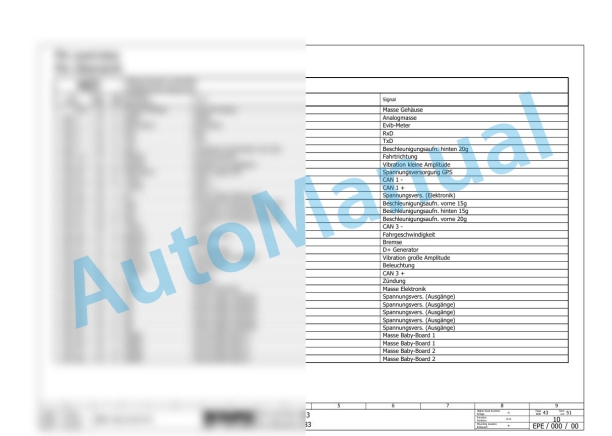 Bomag BW 219 PD-4 Single Drum Vibratory Rollers Electric Schematics Diagram 101582111001 - 101582111026-2