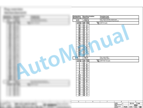 Bomag BW 219 PDH-5 Single Drum Vibratory Rollers Electric, Hydraulic Schematics Diagram 101586381001 - 101586381002-3
