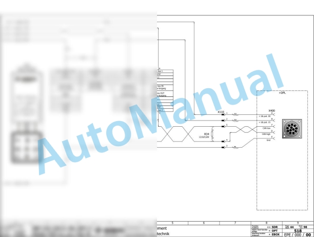 Bomag BW 219 PDH-5 Stage V Single Drum Vibratory Rollers Electric, Hydraulic Schematics Diagram 101587341001 - 101587341001-2