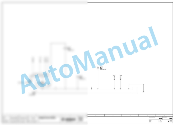 Bomag BW 226 -5 CL Single Drum Vibratory Rollers Hydraulic Schematics Diagram 961884351001 - 961884359999-3