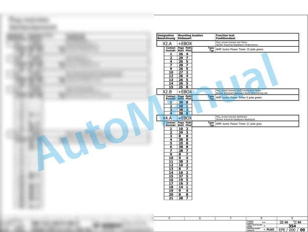 Bomag BW 226 PDH-5 Single Drum Vibratory Rollers Electric, Hydraulic Schematics Diagram 101586591001 - 101586591010-3