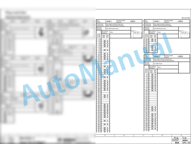 Bomag BW 28 RH TIER 4f STAGE V Rubber Tyred Rollers Electric, Hydraulic Schematics Diagram 961538551001 - 961538559999-3