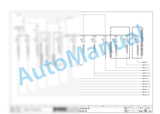 Bomag BW 332 DEEP IMPACT Single Drum Vibratory Rollers Electric, Hydraulic Schematics Diagram 101583441002 - 101583441003-2