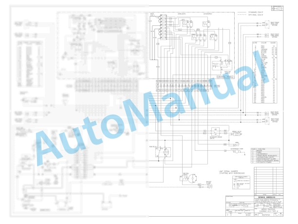 Bomag BW 5 AS 901B1 Static Rollers Electric, Hydraulic Schematics Diagram 901B15821001 - 901B15821011-3