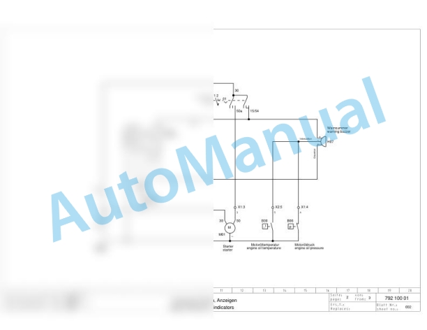 Bomag BW 71 E-2 Single Drum Vibratory Rollers Electric Schematics Diagram 961834751001 - 961834759999-2