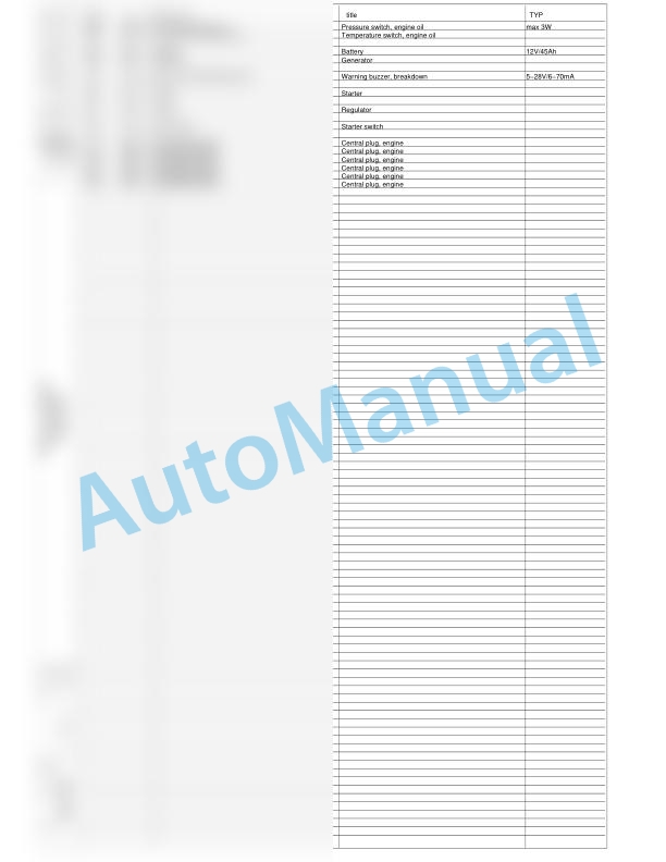 Bomag BW 71 E-2 Single Drum Vibratory Rollers Electric Schematics Diagram 961834751001 - 961834759999-3
