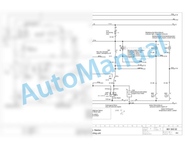 Bomag BW 90 AC-2 Combination Rollers Electric, Hydraulic Schematics Diagram 101460721125 - 101460721444-3