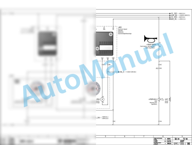 Bomag MPH 122-2 Soil Stabilizer - Asphalt Recycler Electric, Hydraulic Schematics Diagram 101590071020 - 101590071023-3
