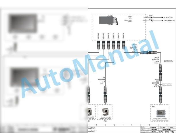 Bomag RS 460 Tier 4f Soil Stabilizer - Asphalt Recycler Electric Schematics Diagram 101590141001 - 101590149999-3