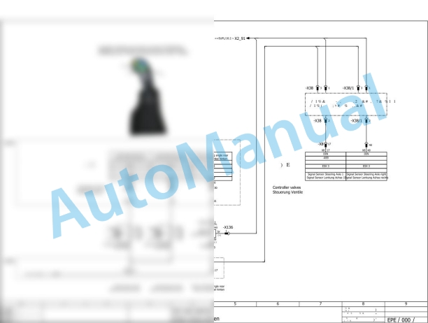 Bomag RS 600 T3 Soil Stabilizer - Asphalt Recycler Electric, Hydraulic, Pneumatic Schematics Diagram 101590351001 - 101590359999-3