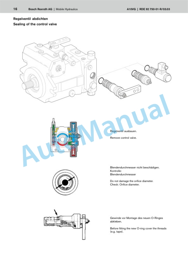 Bomag BF 700 C-2 Asphalt Paver Service Manual 00840020-3