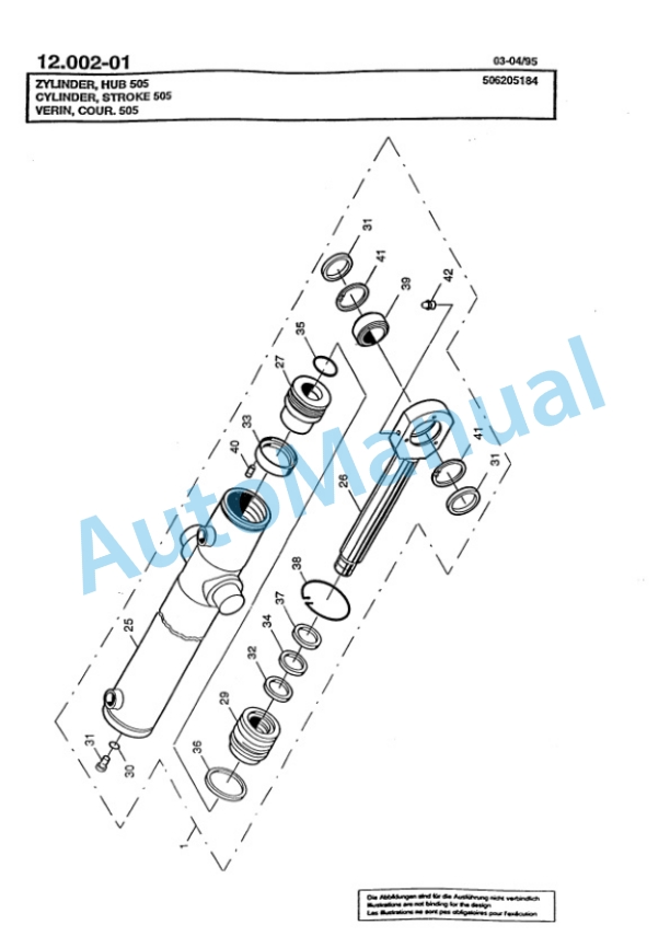 Bomag BG 110TA Motor Grader Spare Parts Catalogue 00811221-3