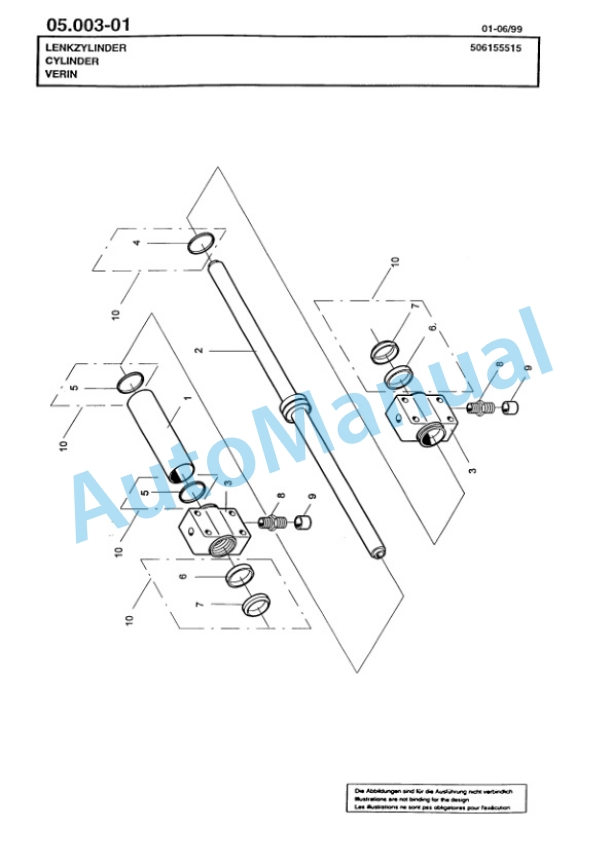 Bomag BG 160T Motor Grader Spare Parts Catalogue 00811234-2