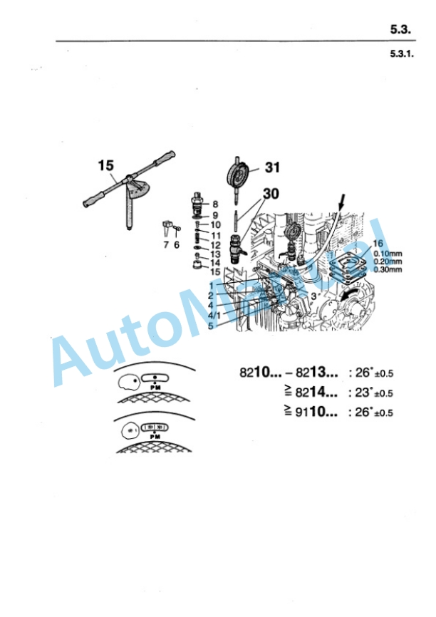 Bomag BMP 851 Multi Purpose Compactor Repair Instructions 00819325-5