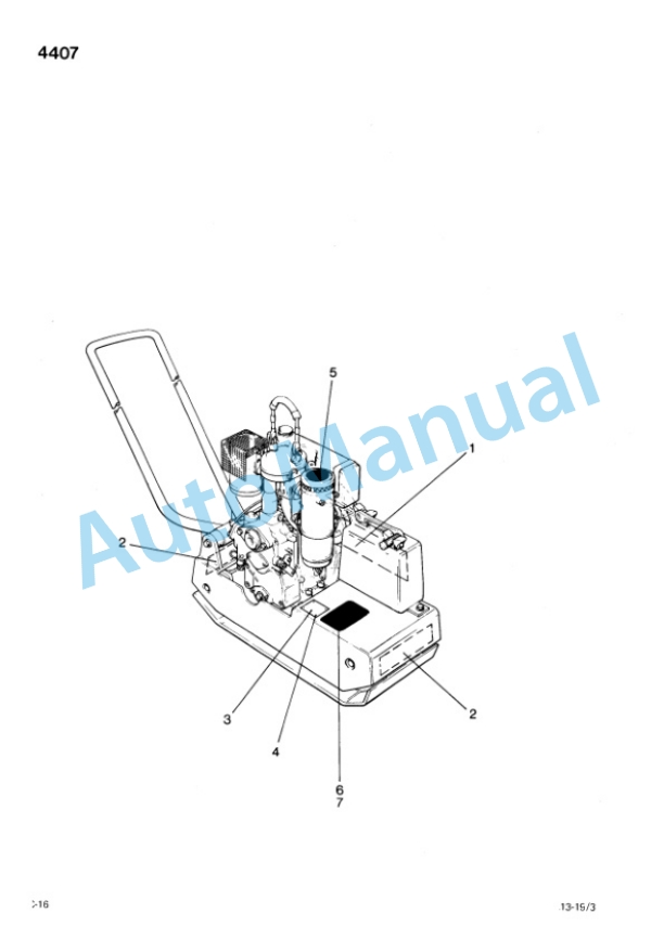 Bomag BP 13-29, BP 13-48, BP 19-48, BP 19-75 Vibration Plates Spare Parts Catalogue 00811801-2