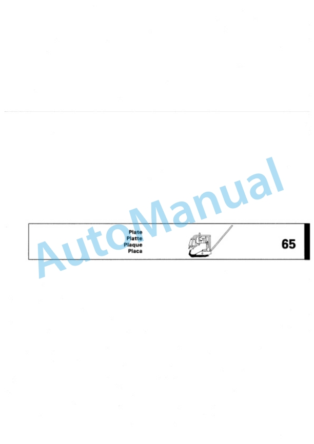 Bomag BP 15-36-2, BP 15-45-2 Vibratory Plate Compactor Spare Parts Catalogue 00811804-3