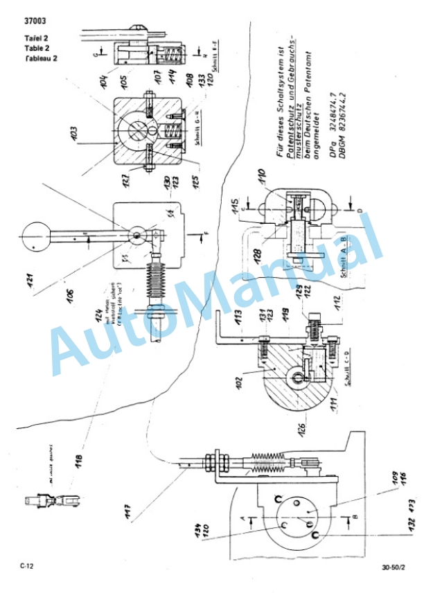 Bomag BP 30, BP 50 Vibratory Plate Compactor Spare Parts Catalogue 00813500-5