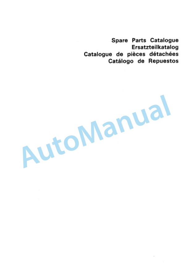 Bomag BTM 04 Terra Meter Spare Parts Catalogue 00816211 GE-4