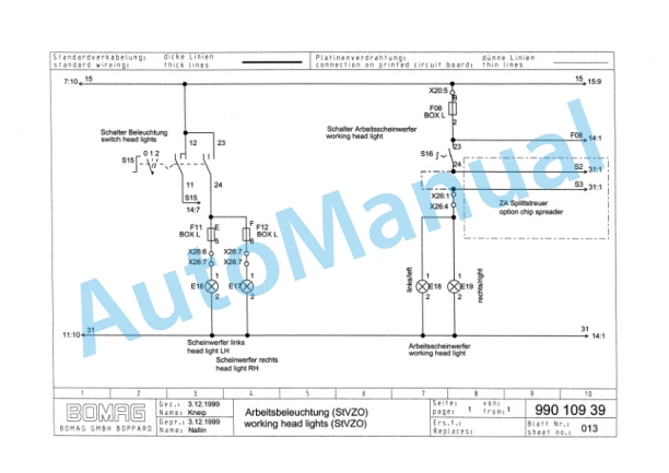 Bomag BW 161 AD - 202 -ADH-2 Tandem Vibratory Rollers Service Training 00809847-4