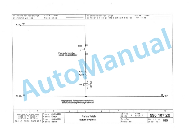 Bomag BW 161 AD - 202 -ADH-2 Tandem Vibratory Rollers Service Training 00809847-5